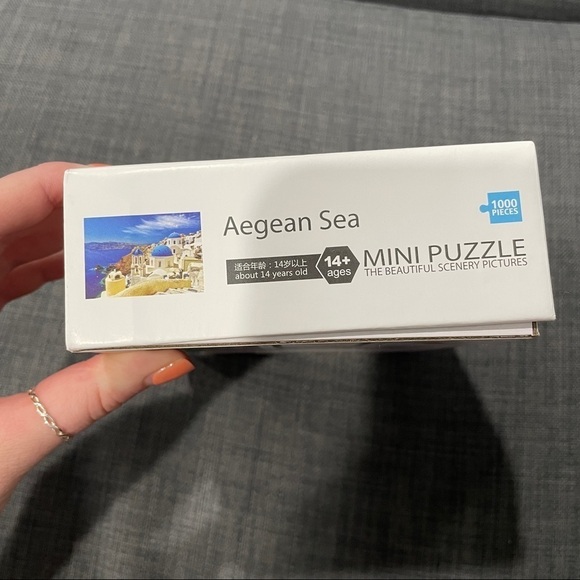 Aegean Sea 1000 Piece Mini Puzzle - Picture 2 of 5